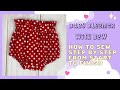 Sew baby bloomer with bow | Tutorial Thursday | sewing for beginner | how to sew diaper cover