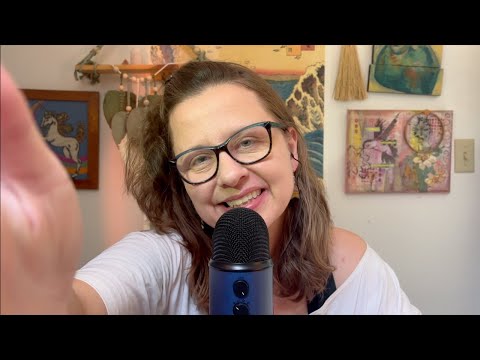 ASMR 5 Minute Negative Energy Removal to Calm Down and Reset (close whispers)
