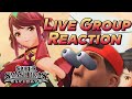 BRIEFCASEY GETS HIS WISH(?) | Live Group Reaction to Pyra & Mythra in Smash Bros. Ultimate