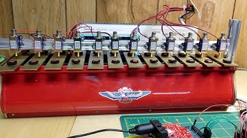 Prototype MIDI Glockenspiel or Xylophone