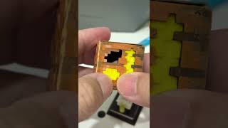 3D Printed Minecraft Clicker - Final Jack o'Lantern Assembly with Light