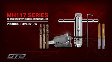 Stud Mounting Accelerometers Made Easy with MH117 Series Accelerometer Installation Tool Kits | CTC