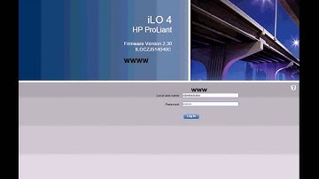 iLO 4 System Information