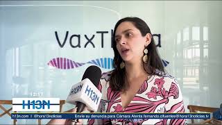 Inauguración de VaxThera, la primera planta de producción de vacunas humanas en el país
