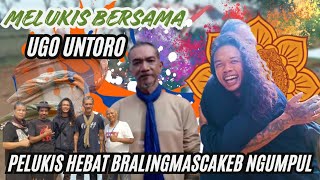 MELUKIS BERSAMA UGO UNTORO || PURWAKALA