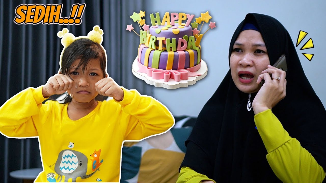 SEDIH!! ULTAHKU di Lupakan ft Cimory Squeeze - Birthday Surprise Ulang Tahun ke-7th Hana Callista