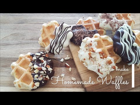 Easy Homemade Waffles - No baking powder