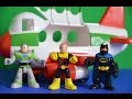 Imaginext Batman Plane Episode Fireman Disney Buzz lightyear Full story Toys