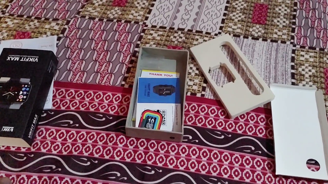 vikyuvi vikfit max smart watch with calling feature, spo2, blood pressure and heart rate monitor