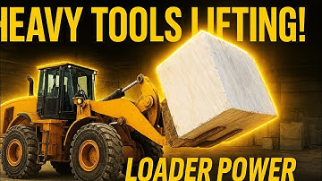 How to unloading Marble stone truck with heavy loader 