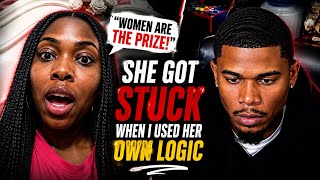 Modern Woman SPEECHLESS After Logic Reversal During “Wife Duties” Debate ! 