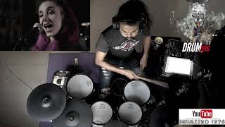 Dance Monkey metal cover by Leo Moracchioli feat Rabea & Hannah(Electric Drum cover by Neung)