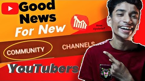 Good News 🔥 - Get Community Tab Without 1000 Subscribers in 2021 - Youtube New Update - TechAzfar