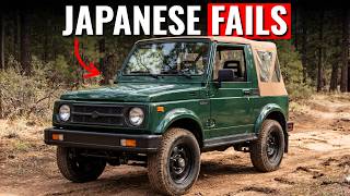 The 10 ABSOLUTE WORST Japanese Cars EVER Built!