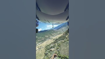 Boeing 777 Landing at Paro Airport, Bhutan
