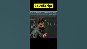 JavaScript- Operators 1  #incapp #rahulchauhansir #shorts