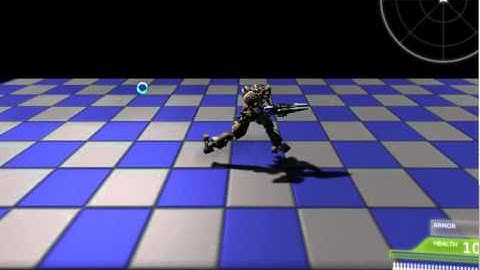 UDK 3D side-scroller test
