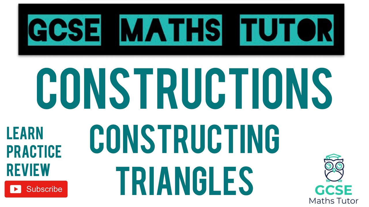 Constructing Triangles | Constructions and Loci | Grade 5 Playlist ...