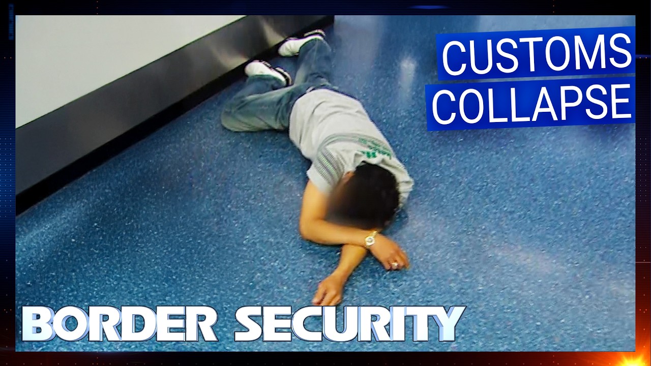 P*ll Popper Mysteriously Passes Out At Border | FULL EPISODES | Border Security Australia