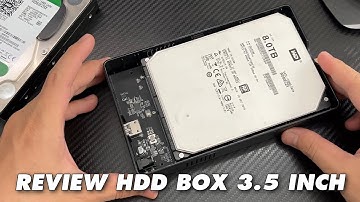 Hộp đựng ổ cứng HDD box 3.5 inch - Ngon nhất ở cái cổng kết nối.