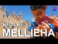 [4K] Mellieha to Ghadira Bay... Malta Walks