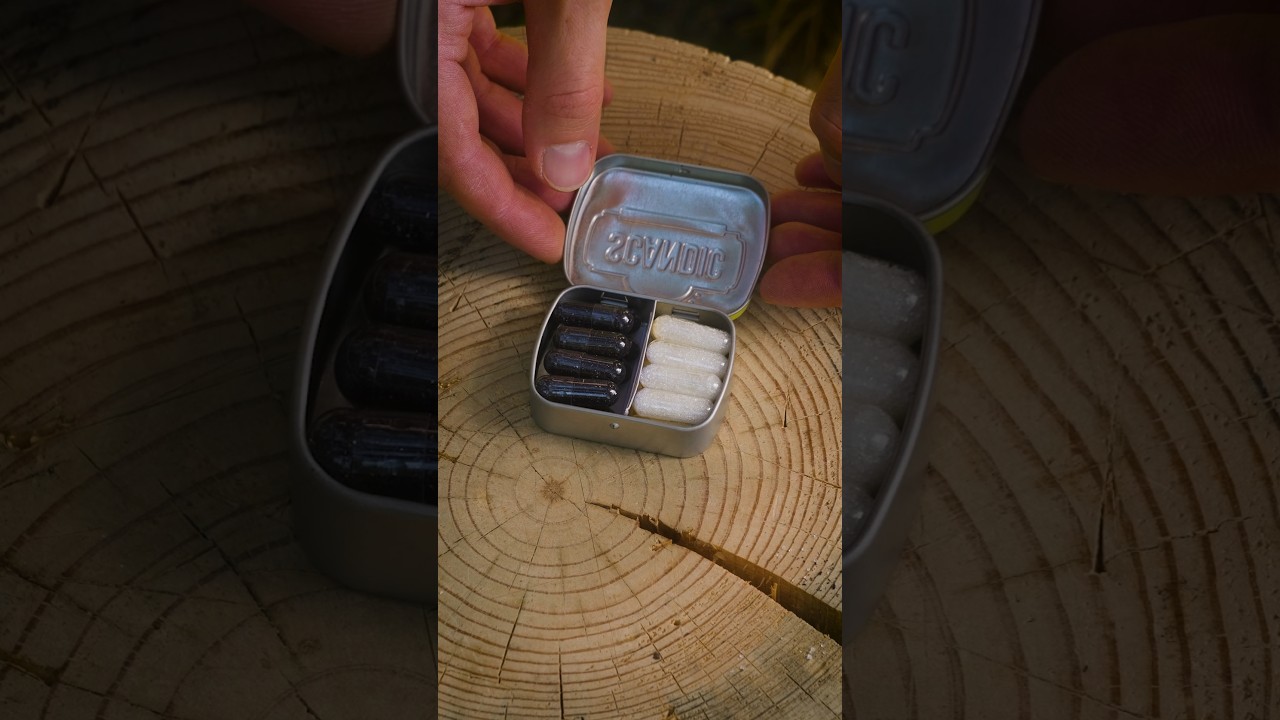 A clever idea: Fire-starting Pills 💊 #survival #bushcraft #outdoors 썸네일