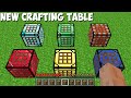 NEVER CRAFT on THESE STRANGEST CRAFTING TABLE in Minecraft ! NEW CRAFTS !