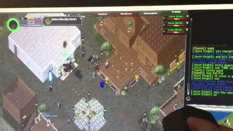 Ultima last target arrow / target window