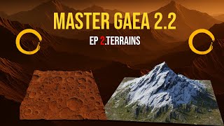 Master Gaea 2.2 Nodes Ep.2 | Terrains  #gaea #tutorial #landscape #3d
