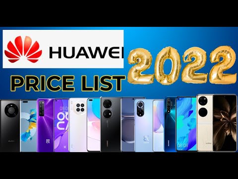 Video: Magkano ang halaga ng Huawei p20?