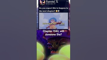 Everyone is waiting for One Piece chapter 1142! Will a StrawHat pirate die?#newbhits #onepiece #zoro