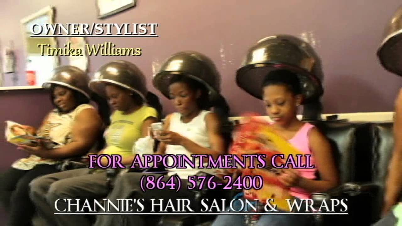 CHANNIES HAIR SALON & WRAPS COMMERCIAL YouTube
