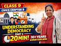 Understanding Democracy Part 2 | Class 9 Civics Chapter 9 | NCERT New Syllabus 2026-2027
