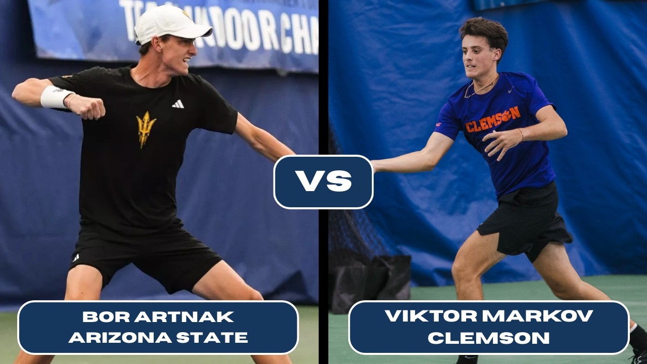 CRAZY Comeback!!!! - Bor Artnak (Arizona State) vs Viktor Markov (Clemson)