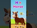 H for Horse 🐴 | Learn Letter H with Fun Phonics