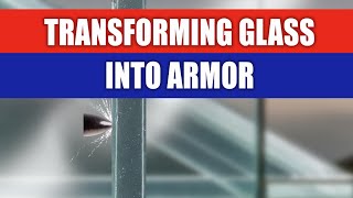 One Way Bulletproof Glass With Clear Armor
