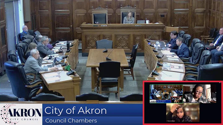 City of Akron Council Committee Meetings - 11.10.2025