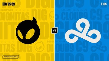 DIG v C9 - Week 6 Day 1 | LCS Spring Split | Dignitas v Cloud9 (2024)