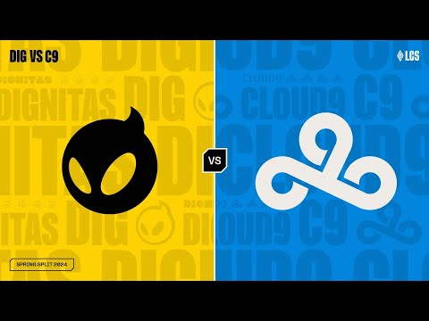 DIG v C9 - Week 6 Day 1 | LCS Spring Split | Dignitas v Cloud9 (2024)