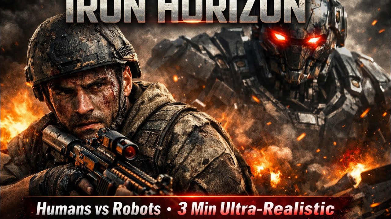  IRON HORIZON 🎬 Sci-Fi Short Film – Future Conflict Story