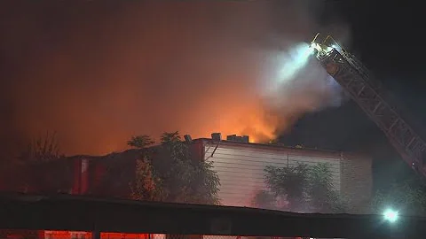 Firefighters return to battle another fire at long-abandoned west Houston apartment complex