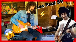 BURST TONES PERER GREEN LES PAUL 59 FENDER DELUXE REVERB
