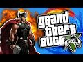 KEKUATAN PETIR THOR TAK TERTANDINGI | GTA V MOD