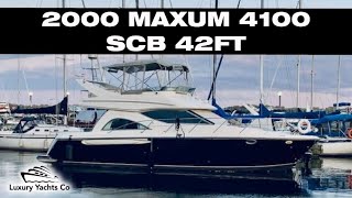 2000 Maxum 4100 SCB 42ft