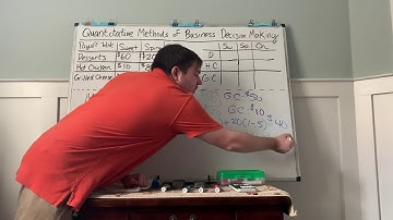 QM Lecture 9a   Decision Making without Probabilities