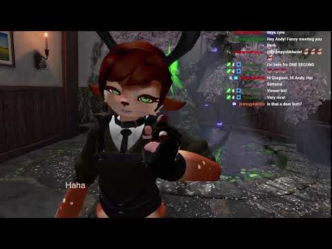 VRChat Twitch Stream:  I'd look awful cute in your hoodie