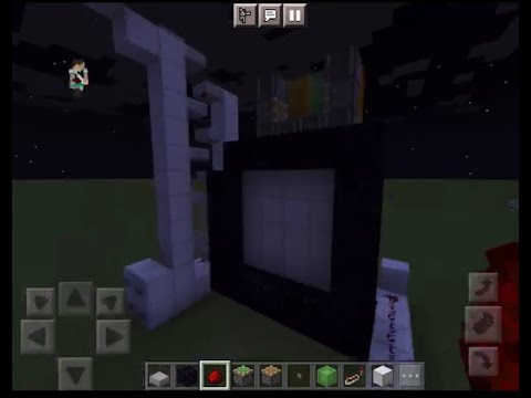 How to build technoblade’s vault door on bedrock edition