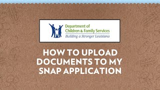 How to Upload Documents To My SNAP Application - Vietnamese Subtitles