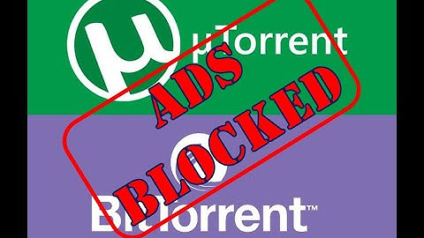 How to remove ads from Torrent Clients
