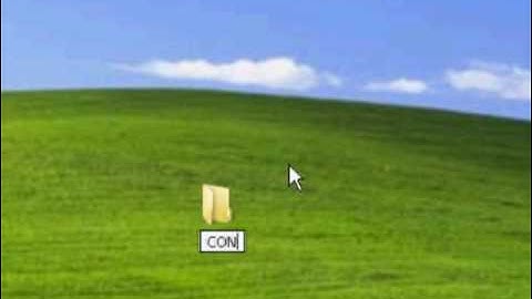Windows XP Bug